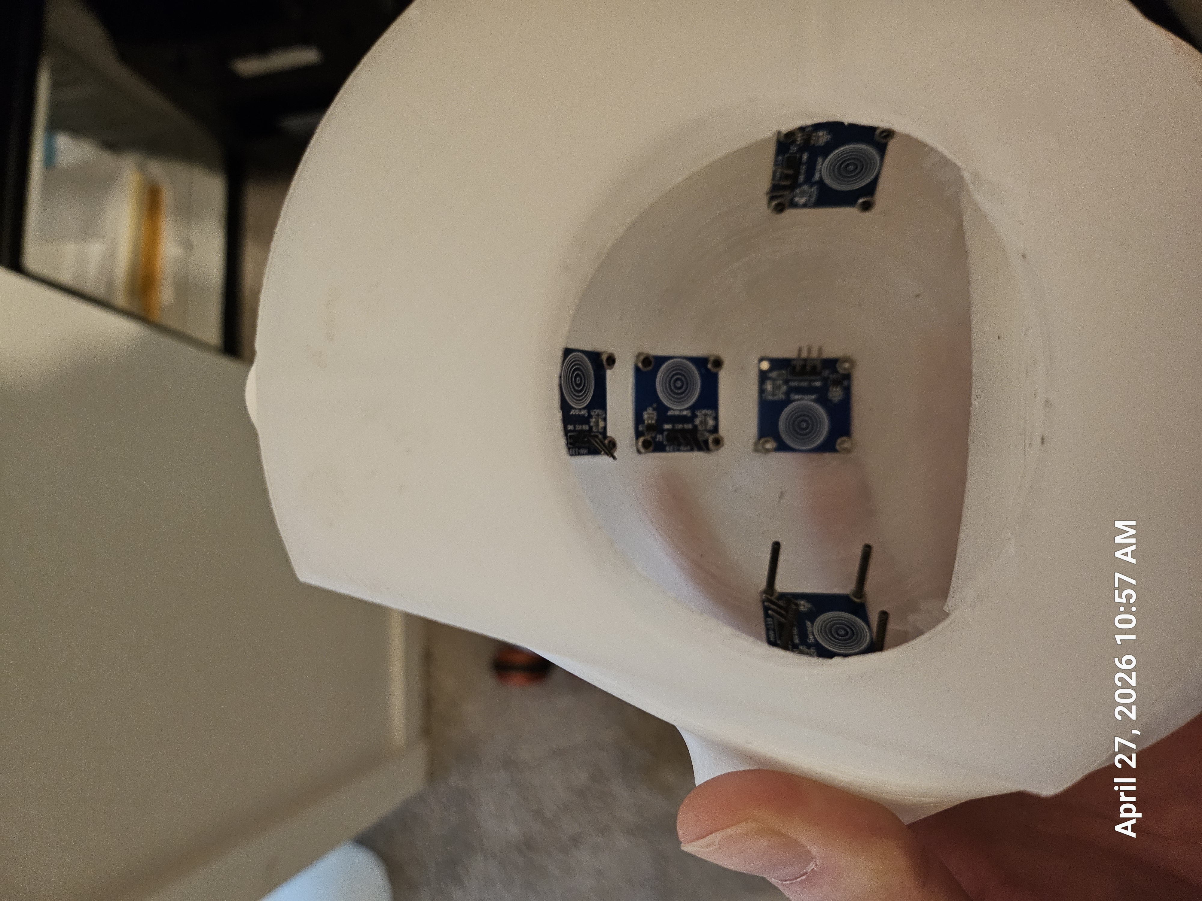 Internal Capacitive Sensor Array